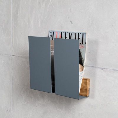 Office furniture and storage - Wall magazine rack WINGS black, grey, green or white - NAMUOS