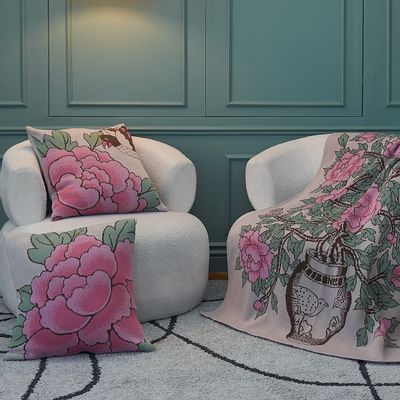 Coussins - Peony Cushion Cover - BON`EE(LIVING ART BRAND)