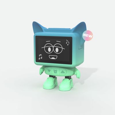 Children's decorative items - DANCING CLOCK - Alarm/Speaker - MOB