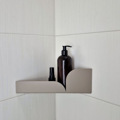 Accessoires à fixer - Étagère d'angle de douche en métal BAUHAUS - NAMUOS