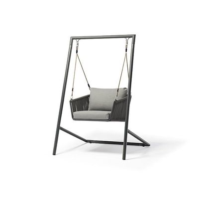 Deck chairs - DIVA hanging rocking chair (1 seater) - COUTURE JARDIN