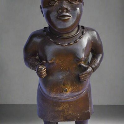 Sculptures, statuettes and miniatures - Court gnome from the Oba Ife, Nigeria - QUINTESSENCE AFRICAINE