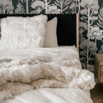 Throw blankets - Alpaca Fur Lux Throw (Yaku collection) - ALPAKA