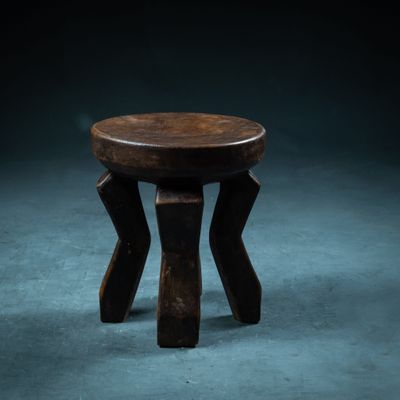 Sculptures, statuettes and miniatures - Wooden Dogon stool, Mali - QUINTESSENCE AFRICAINE