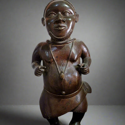 Sculptures, statuettes and miniatures - Court gnome from the Oba Ife, Nigeria - QUINTESSENCE AFRICAINE