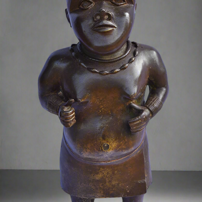 Sculptures, statuettes and miniatures - Court gnome from the Oba Ife, Nigeria - QUINTESSENCE AFRICAINE