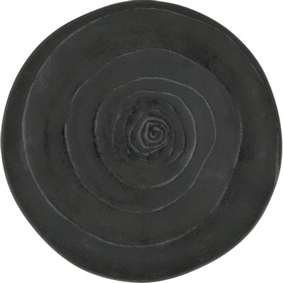 Everyday plates - Kivi Serving Plate Dark Grey 32 cm - PENTIK