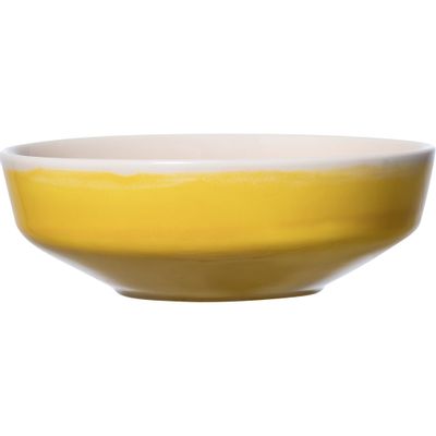 Everyday plates - Tuntu Soup Plate Yellow Pink 18 cm 0,8 l - PENTIK