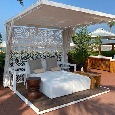 Gazebos - CABANAS - EXCLUSIVE CUSTOMISED DESIGN PROJECT - MOUSSES ETOILES