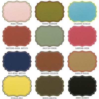 Dessous de plat - Placemats Smerlate - PLUMERÌA HOME