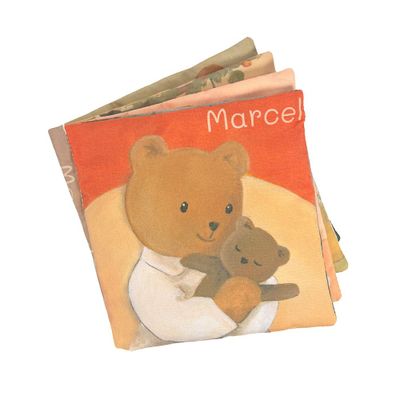 Soft toy - 640016 - MARCEL FABRIC BOOK - EGMONT TOYS