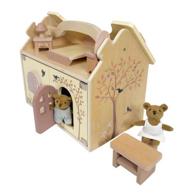 Jouets enfants - 511166 - MAISON DE POUPEE AVEC OURS - EGMONT TOYS