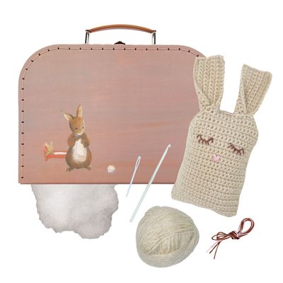 Children's arts and crafts - 630593 - CROCHET SET RABBIT - EGMONT TOYS