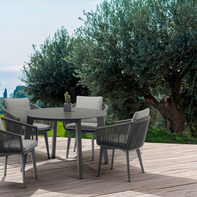 Tables de jardin - Table de jardin ronde DIVA - COUTURE JARDIN