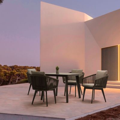 Tables de jardin - Table de jardin carrée DIVA - COUTURE JARDIN