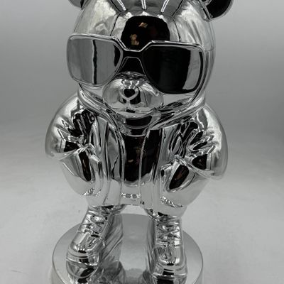 Objets de décoration - SWAG BEAR SILVER EDITION - NAOR