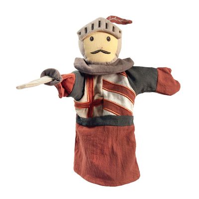 Soft toy - 160124 - HAND PUPPET KNIGHT - EGMONT TOYS