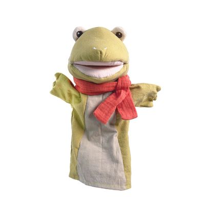 Soft toy - 160122 - HANDPUPPET FROG - EGMONT TOYS