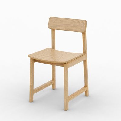 Kitchens furniture - The Minimalist Modern FRAME Chair in OAK Wood - MOR