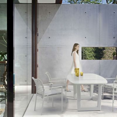 Lawn armchairs - CLUB garden armchair - COUTURE JARDIN