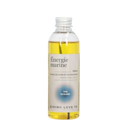 Beauty products - Care and Massage Oil THE OCEANS Clear Spirit & Vitality 100 ml - GIVING LOVE TO