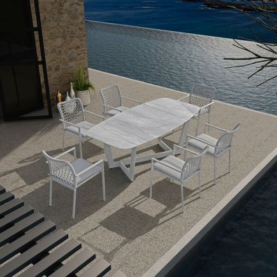 Lawn tables - CLUB garden table (length 200) - COUTURE JARDIN
