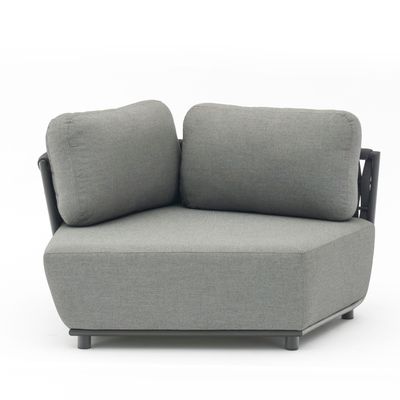 Lawn sofas   - HUG curved corner sofa (right armrest) - COUTURE JARDIN