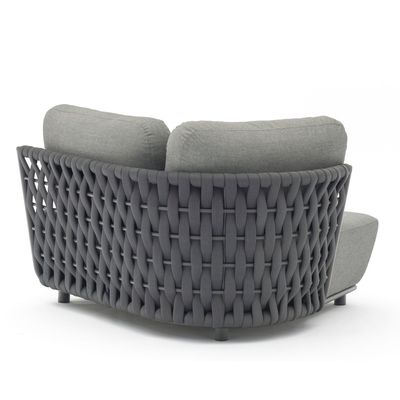 Lawn sofas   - HUG curved corner sofa (right armrest) - COUTURE JARDIN