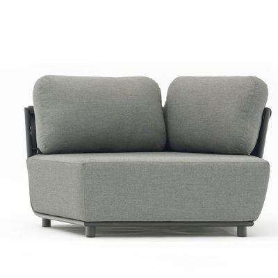 Lawn sofas   - HUG curved corner sofa (left armrest) - COUTURE JARDIN