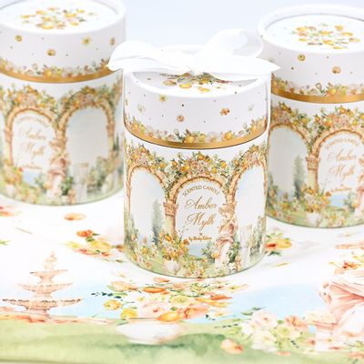 Candles - Scented Candle Amber Myth 60gr - SOAPTALES