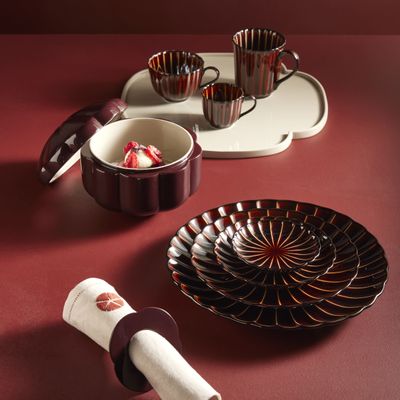 Platter and bowls - COROLLE tableware line - CFOC