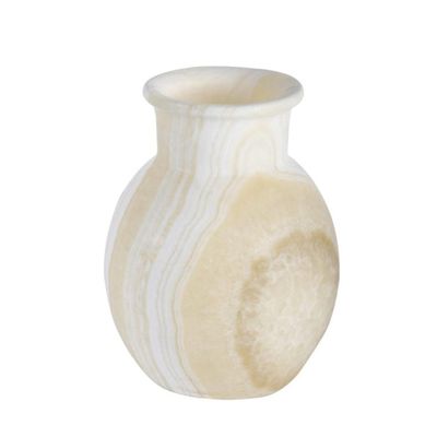 Lampes de table - Lampe de table Pari, pierre d'albâtre, naturelle et fabriquée à la mai - MAISON ZOE