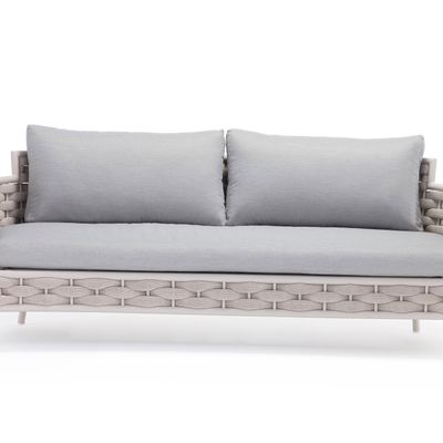 Lawn sofas   - LOOP 2 seater garden sofa - COUTURE JARDIN