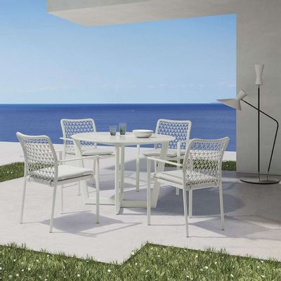 Lawn tables - CLUB round garden table - COUTURE JARDIN