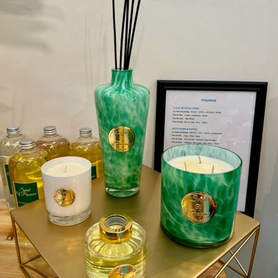 Diffuseurs de parfums - Diffuseur XL en verre soufflé Vert - SPIRIT OF PROVENCE