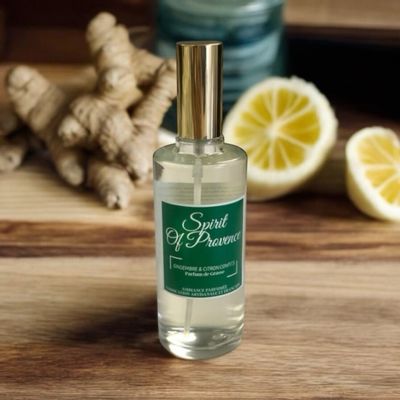 Home fragrances - Ambiance perfumes with ginger & candied lemons 125 ml - SPIRIT OF PROVENCE