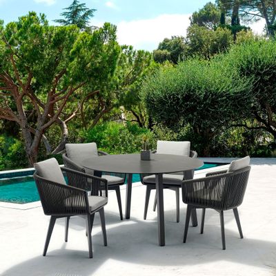 Tables de jardin - Ensemble repas DIVA 4 places - COUTURE JARDIN