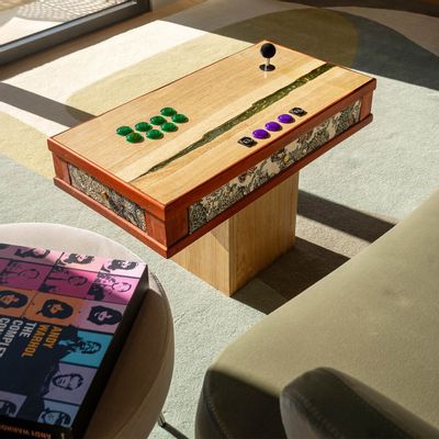 Coffee tables - Tobirama coffee table and joysticks - MAISON ROSHI - LUXURY ENTERTAINMENT CABINETS