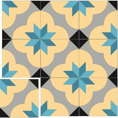 Cement tiles - Pattern cement tiles - Alpha - FLOORILÈGE