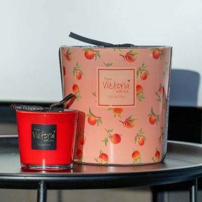 Candles - VICTORIA FRUIT candle - VICTORIA WITH LOVE COLLECTION