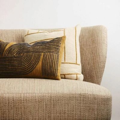 Coussins - Coussin en coton brodé DORI - CFOC