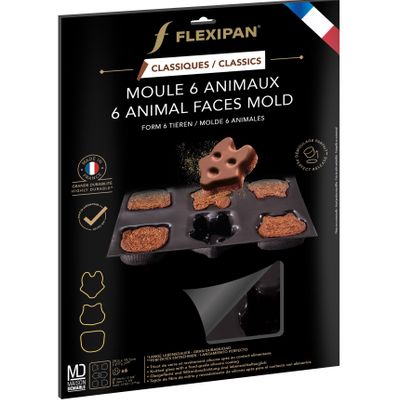 Moules - Moule 6 animaux Flexipan - MAISON DEMARLE