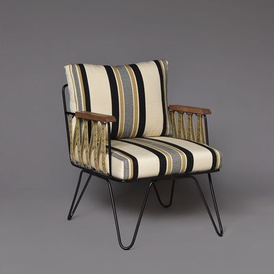 Decorative objects - Poltrona Misella Metal and Coffee Weave Chair - NA'LAGO