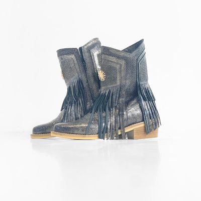 Shoes - Cowboy Boots SHORT №05 hand crafted - MONYER