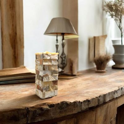 Objets design - Lampe Stones Alabaster - MAISON ZOE