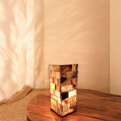 Lampes de table - Lampe de table Stones, pierres d'albâtre, fabriquée méticuleusement, 3 - MAISON ZOE