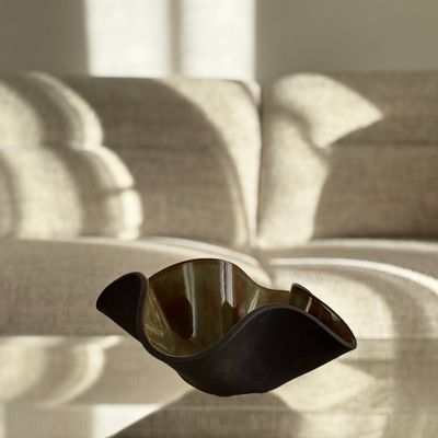 Objets design - BOWL - BLACK collection - DI VINCENZO POUJOULA