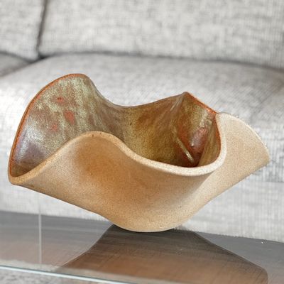 Ceramic - LARGE BOWL - TERRACOTTA collection - DI VINCENZO POUJOULA
