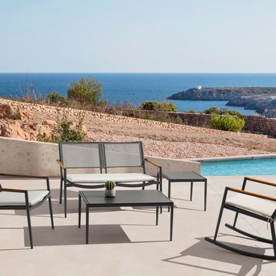 Lawn tables - POLO garden coffee table - COUTURE JARDIN