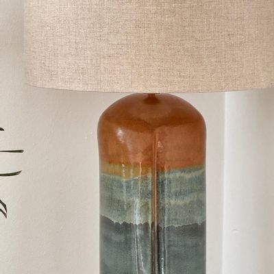 Ceramic - TOTEM FLOOR LAMP - LUNA collection - DI VINCENZO POUJOULA